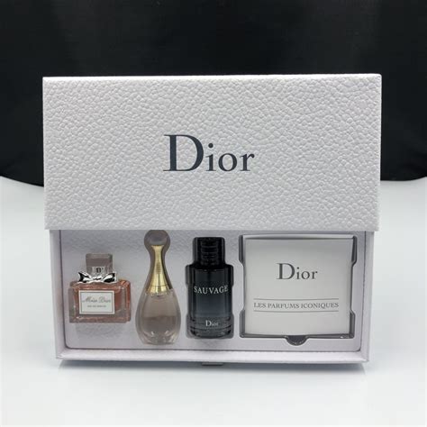 dior miniatures fragrance gift set|christian dior perfume sampler set.